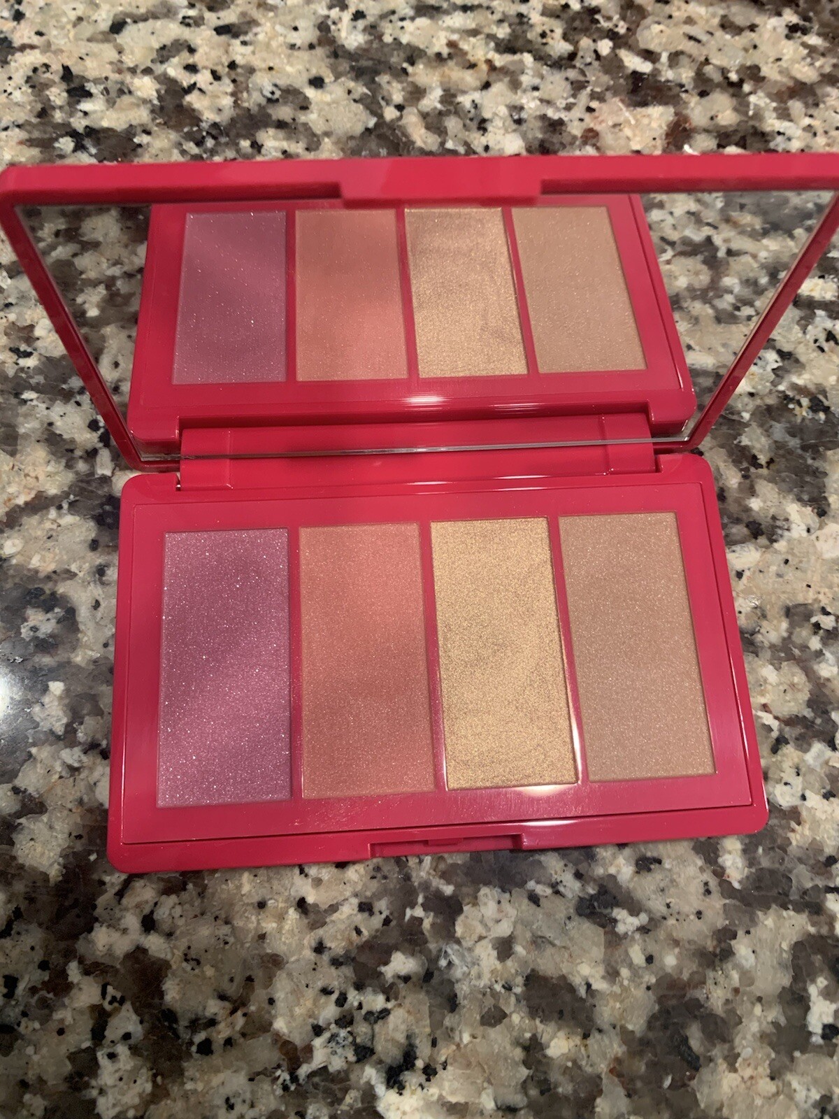 Lancome Starlight Face Blush Shadow Palette 4-Color Shimmer Full Size 0.32oz NEW