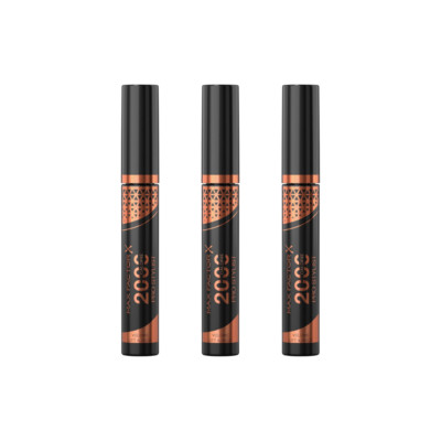Max Factor 2000 Calorie Pro Stylist Mascara Black 9ml x 3
