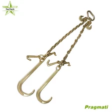 G70 Tow Chain J Hook 3/8 x 2´ Grab Hook Tractor Car Wrecker 0900134  Truck