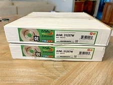 Max Advanced Brakes Front Brake Rotors for 1998-2002 Honda Accord Acura CL