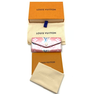 louis vuitton pink key holder
