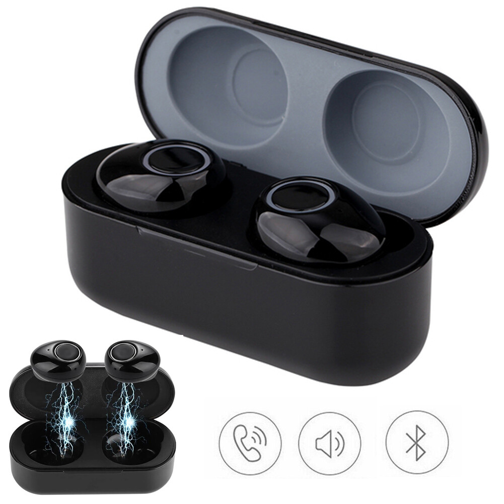 Hands-free Bluetooth Headphones Music Earbuds with Charging Case