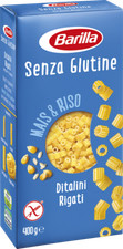 4 X PASTA BARILLA SENZA GLUTINE DITALINI RIGATI  4 x 400 g ( 1,6 KG )