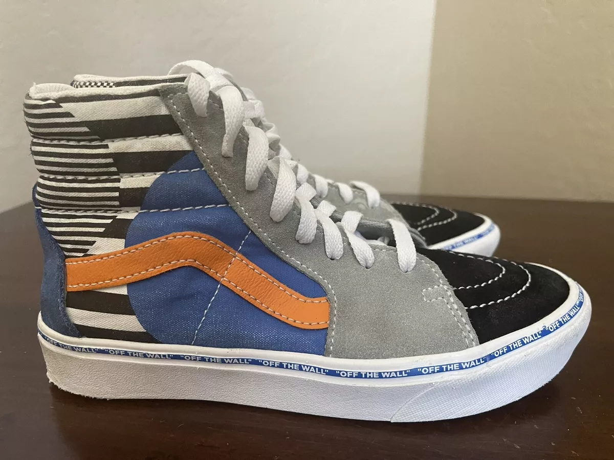 Vans color block high tops sale