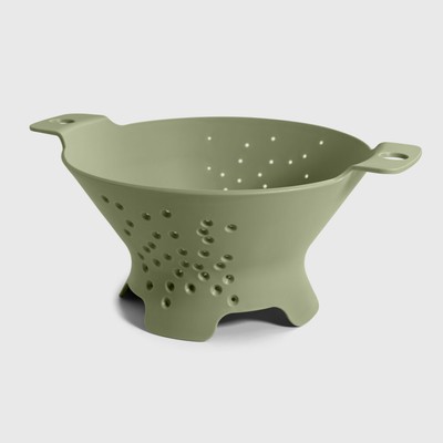 BLIM PLUS Scolapasta Cosmo Forest Dark Verde Made in Italy 100% Riciclabile