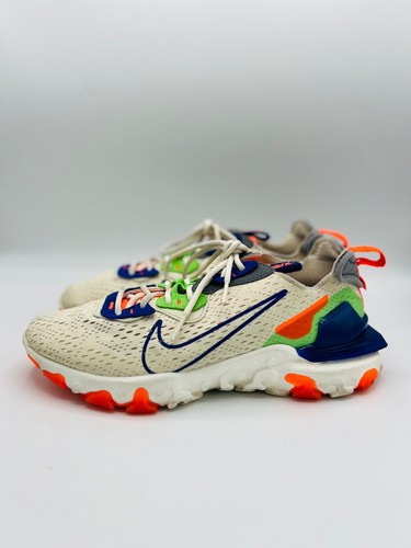Nike Women Sneakers Size 9.5 React Vision Pale Ivory Concord Sneakers - Picture 9 of 19