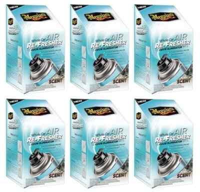 12 PACK.. Meguiars G16402 Air Refresher Odor Eliminator, New Car Scent (12-pack)