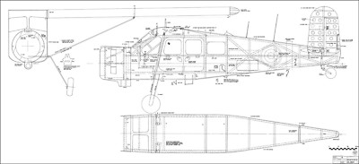 MAX HOLSTE  M.H. 152M Broussard. Modellbauplan
