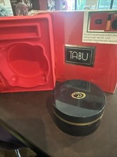Vintage Tabu BY Dana Perfumed Dusting Powder Women 4 oz Talc New Box READ GIFT 