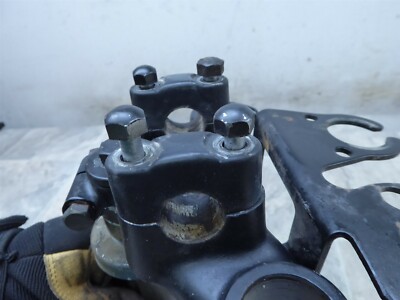 1980 Kawasaki KE100 G5 K694. triple tree steering stem clamp