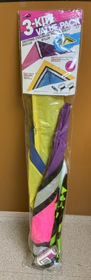 HI-FLIER THREE KITE VALUE PACK 72 - 52 -50  NEW