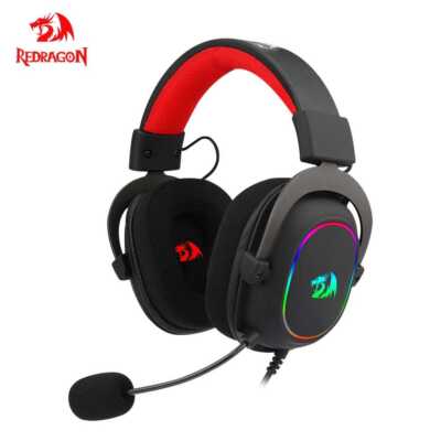 REDRAGON REDRAGON H510 ZEUS - Kopfhörer - Schwarz/Rot - Neu & OVP