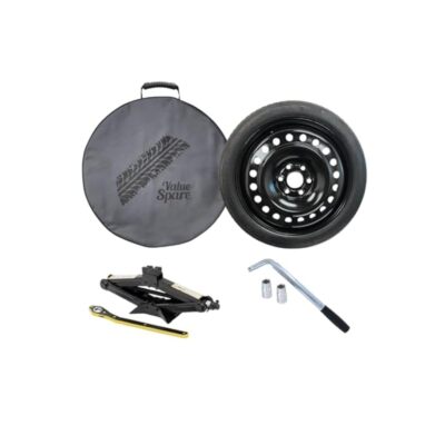 Roadside Emergency Kit, Includes Spare Tire, Wheel & Rugged Carrying Case