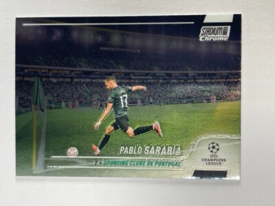 Topps Chrome Stadium Club Champions League 2021/22 Sporting Clube Pablo Sarabia