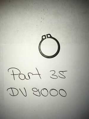 COMEUP WINDE WINCH DV6000  DV9000 DV 6000i DV 9000i SICHERUNGSRING Part 35