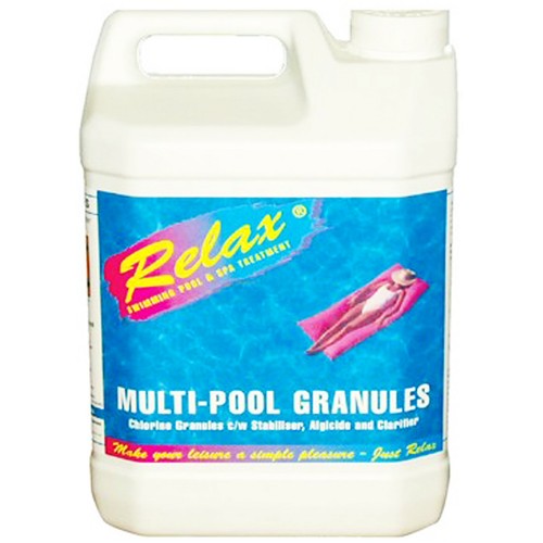 Multifunctional Chlorine Granules with Algaecide Pool Hot Tub Spa RELAX 5kg eBay