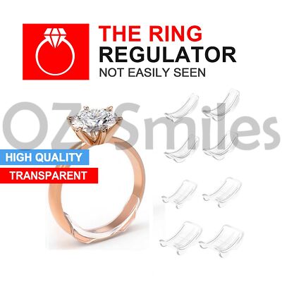 1 Sheet Ring Size Adjuster,Invisible Clear Silicone Sticker,Non Slip - Foto 4