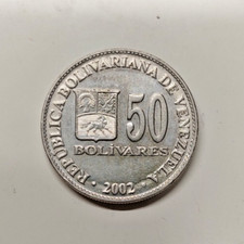 50 BOLIVARES VENEZUELA 2002 Y82 #PD