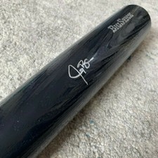 JAY BRUCE AUTO AUTOGRAPHED SIGNED RAWLINGS BIG STICK 34