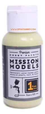 Mission Models MIOMMP-179 Acrylic Model Paint, 1oz Bottle, Crocus Yellow