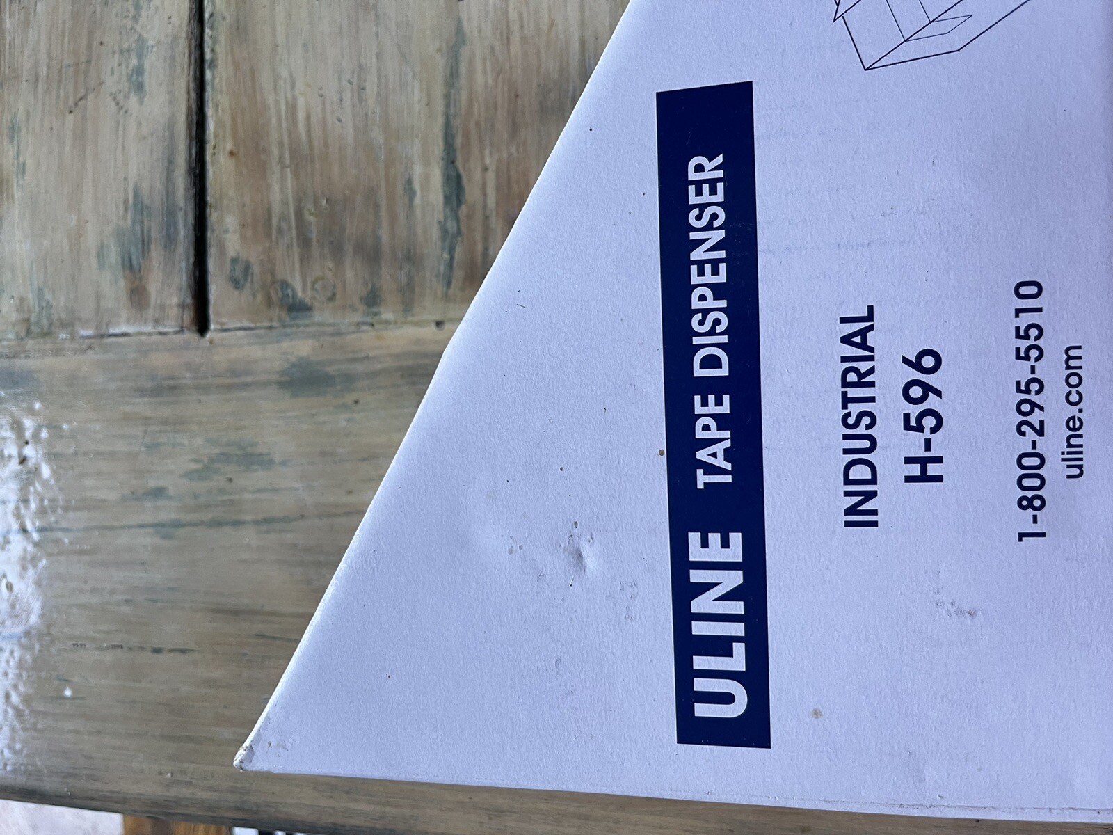 Uline H596 Industrial Side Loader Tape Handheld Dispenser 75901162065 eBay