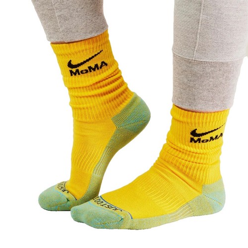 mens yellow nike socks