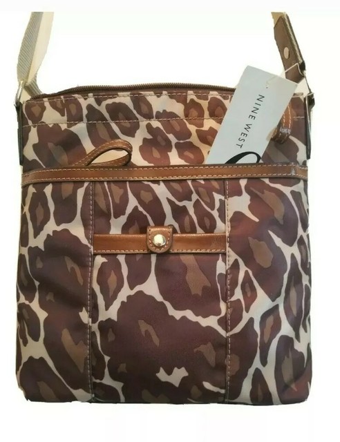 small leopard print purse