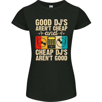 Gut Djs Aren'T Günstig Lustig Djing Damen Petite Schnitt Maglietta