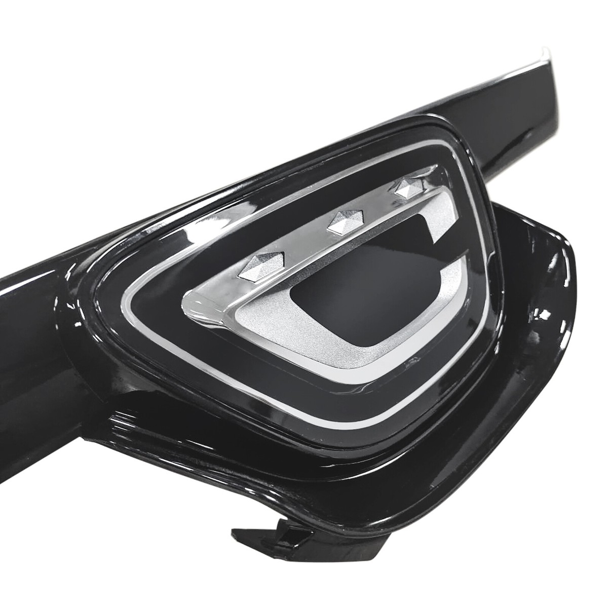 Front Upper Inner Grille Assembly For 2020-2022 Toyota Corolla LE/XLE – Dbdb-auto Black Plastic - View #2
