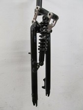 Demark Gamma One 80mm MTB Parallelogram Suspension Fork Disc + V-Brake Black 26"