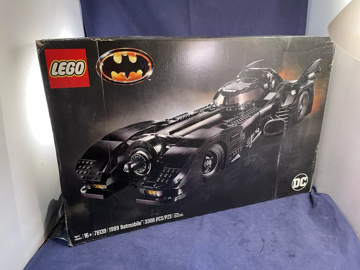 LEGO DC Batman 1989 Batmobile Building Kit | 3,306 Pieces | Iconic Car from  1989 Batman Movie