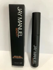 Jay Manuel Beauty Brow Gel Clear   0.24 oz   NEW   (LOT OF 2)