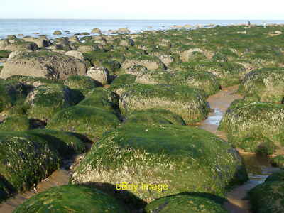 Photo 6x4 Wave-cut platform near Hunstanton cliffs  c2014
