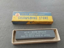 NOS Norton Behr-Manning MB-24 Medium India Oilstone Sharpening Stone Free Ship