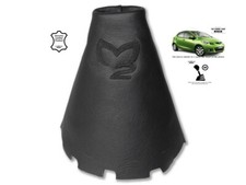 Schaltmanschette Schaltsack Fur Mazda 2 2007-2009 Leder "M2" Schwarz