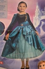 Disney Frozen 2 Girls Queen Anna Halloween Costume Dress Size S 4-6x NEW MSP 35