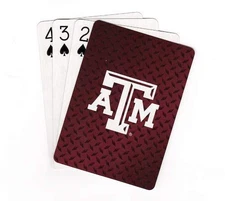 Texas A&M AggiesDiamond Plate Playing Cards