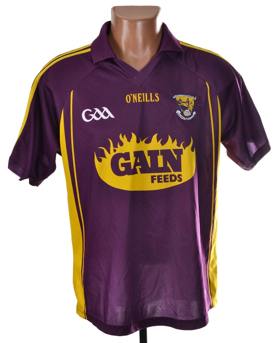 Purple Wexford Gaa Jersey WEXFORD GAA GAELIC FOOTBALL SHIRT JERSEY
