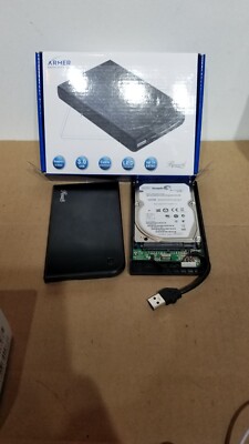 Seagate Momentus 5400.6 250 GB External Hard Drive USB 2.0 250GB Portable Black