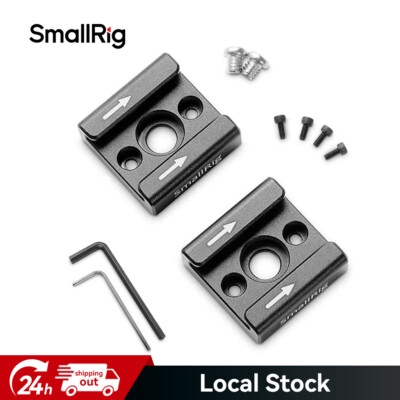 SmallRig 2pcs Cold Shoe Mount Adapter Bracket Hot Shoe with 1/4'' Thread - 2060