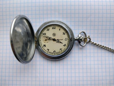 Soviet MOLNIJA capercaillie Pocket Watch