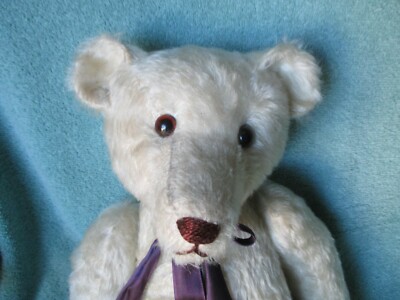 Beautiful 1987 distressed mohair OOAK by Kathleen Wallace Stier