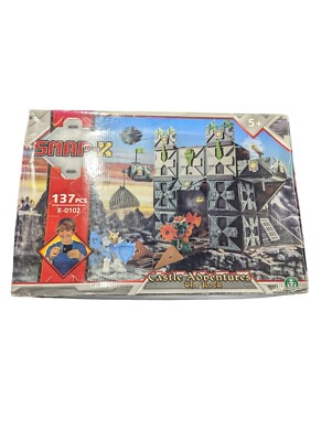 SNAP- X Castle Adventures 137-teiliges Build & Play Set 2in1 Konstruktion 5+