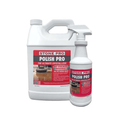 Stone Pro Polish Pro Crystallizer for Granite Marble Travertine Limestone