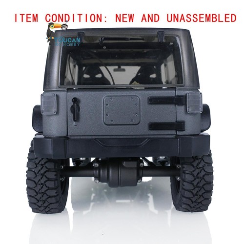 CAPO CUB2 JK KIT 1/18 Metal Chassis Crawler RC Car 2Speed Gearbox Differential - Picture 7 of 15