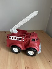 Green Toys 100% Recycled Made In USA Red Fire Truck Engine W/ Ladders