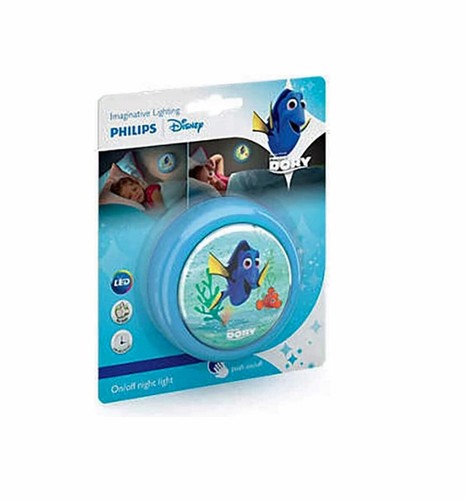 TWO Philips Disney Pixar Finding Dory Kids Room LED Battery Powered Night Lights - Picture 3 of 3