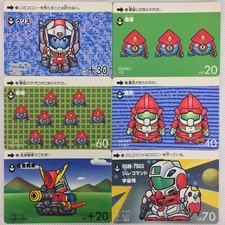 SD Gundam Carddass Part8 19 Regular Cards Set Not all Bandai 1990 Japan