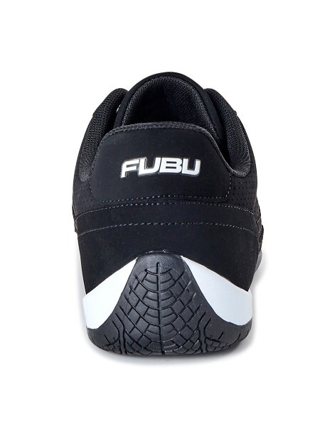 FUBU Men's Black Lace-up Low-Top Memory Foam Athletic FUBU Men's Black Lace-up Low-Top Memory Foam Athletic
