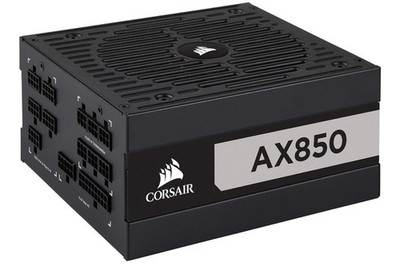 Corsair AX850 80 PLUS Titanium Fully Modular Power Supply Unit - PSU Only